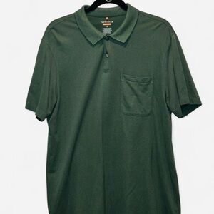 Van Heusen Green Polo Shirt for Men Sz XL